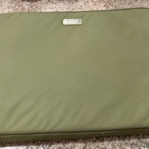 Kate Spade New York Olive Green Nylon Universal Lap Top Bag Sleeve